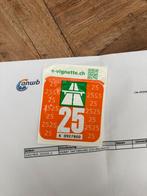 Vignet Zwitserland 2025 met bon/factuur, Tickets en Kaartjes, Autovignetten, Drie personen of meer