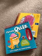 2 kinderboeken uit serie chrono Quiz met zandloper, Kinderen en Baby's, Zo goed als nieuw, Verzenden