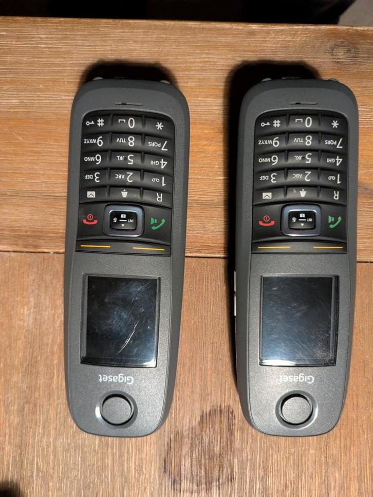 2x Gigaset R650H Pro Handsets (Zonder Lader), Telecommunicatie, Vaste telefoons | Handsets en Draadloos, Gebruikt, 2 handsets