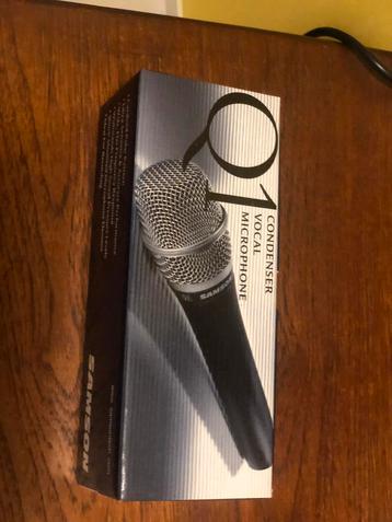 Samson Q1 microfoon  + standaard beschikbaar voor biedingen