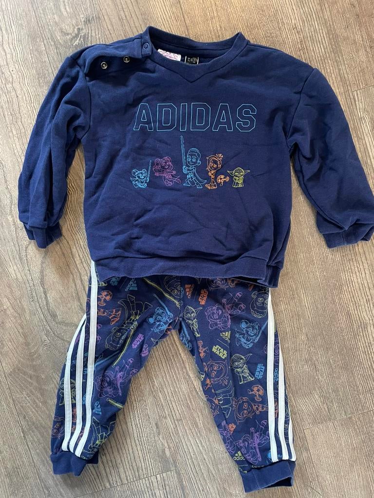 Adidas Star Wars setje maat 80, Ophalen of Verzenden, Zo goed als nieuw, Jongetje, Setje