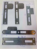 Diverse sluitplaten dag- & nachtslot - 5 stuks, Ophalen of Verzenden