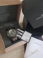 Hamilton Khaki Aviation X-WIND automaat, Overige merken, Leer, Staal, Ophalen of Verzenden