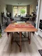 Antieke hangoortafel, Huis en Inrichting, Gebruikt, 75 cm of meer, 60 cm of meer, Rechthoekig