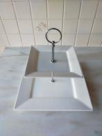 Etagere 2 Laags Wit, Ophalen, Zo goed als nieuw