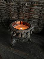 Sobere landelijke kaars, Ophalen of Verzenden, Overige materialen, Minder dan 25 cm