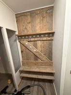 Stijgerhouten Wandkapstok, 200 cm of meer, Zo goed als nieuw, Hout, Ophalen