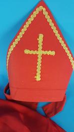 Sinterklaas verkleedkleding, mijter en mantel, maat 164. 7C6, Diversen, Sinterklaas, Tweedehands verkoop, Tweedehands verkoop