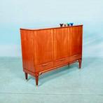 Scandinavische design buffetkast 50s teak l Japandi cabinet, Huis en Inrichting, Kasten | Buffetkasten, Gebruikt, Scandinavisch