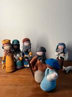 Handgemaakte kerststal gehaakt, Diversen, Kerst, Ophalen of Verzenden, Nieuw