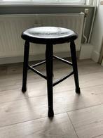 Zwart krukje, Huis en Inrichting, Krukjes, Ophalen, Gebruikt, Hout