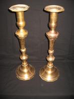 Oude kerk kandelaars, Antiek en Kunst, Ophalen of Verzenden, Koper of Brons