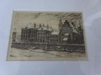 Cornelis Brandenburg - Den Haag - Gevangenenpoort, Antiek en Kunst, Kunst | Etsen en Gravures, Ophalen of Verzenden
