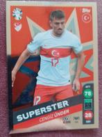 Cengiz Ünder Superster - Lidl EK 2024 Voetbal Kaart, Ophalen of Verzenden, Zo goed als nieuw, Buitenlandse clubs, Spelerskaart