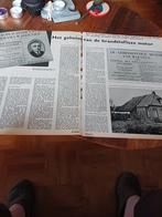Artikel brandstofloze motor J. Wardenier Wolvega 1958, Ophalen of Verzenden, 1940 tot 1960, Knipsel(s)