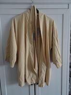 Leuke VINTAGE kimono rechtstreeks uit de 70ies geel mt 38, Ophalen of Verzenden, Dames, Merkloos
