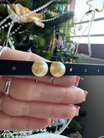 vintage clip-on earrings Marvella 1/20 12KT. Gold plated, Verzenden, Goud, Overige materialen