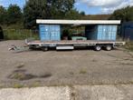 Schamelwagen / Aanhanger te huur – 2,4 x 8 meter laaddek, Auto diversen, Aanhangers en Bagagewagens, Ophalen, Zo goed als nieuw