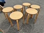 Ikea houten krukken, Huis en Inrichting, Krukjes, Ophalen, Gebruikt, Hout