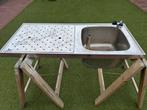 Lekblad, met spoelbak, thuistap, mancave, bar, Ophalen, Zo goed als nieuw
