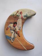 Vintage halve maan Läckerli-Huus Basel Switerland Tennis, Ophalen of Verzenden, Gebruikt, Overige, Overige merken