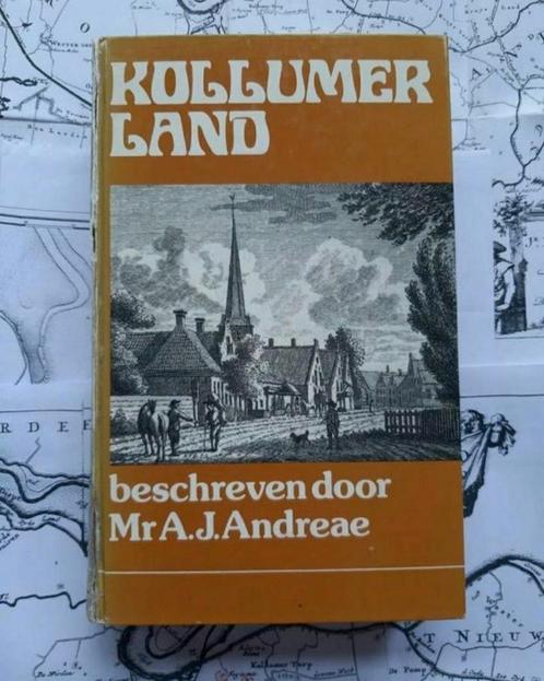 Kollumerland plus 5 plattegronden kaarten kopie Beschreven, Boeken, Geschiedenis | Stad en Regio, Zo goed als nieuw, 20e eeuw of later