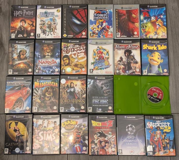 Diverse games voor de Nintendo Gamecube, Spelcomputers en Games, Games | Nintendo GameCube, Zo goed als nieuw, Avontuur en Actie