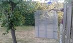 1 houtkleurig jalozie, 100 tot 150 cm, Bruin, 100 tot 150 cm, Ophalen of Verzenden