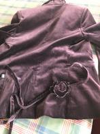Mooie velours colbert, Maat 38/40 (M), Paars, Ophalen of Verzenden, Zo goed als nieuw