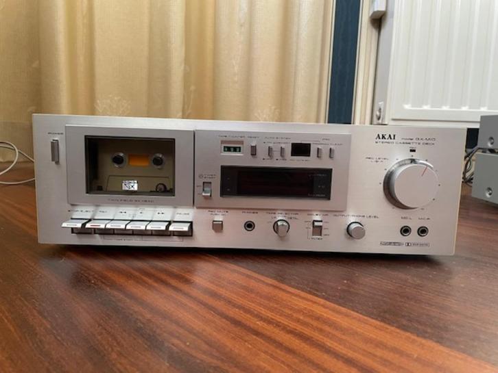AKAI GX-M10 Cassettedeck, Audio, Tv en Foto, Cassettedecks, Enkel, Akai, Tape counter, Ophalen