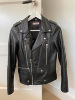 La Dress leren bikerjas, Kleding | Dames, Ophalen of Verzenden, Zo goed als nieuw, Maat 34 (XS) of kleiner, Zwart