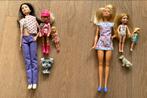 Setje Barbies en mini barbies met accessoires, Ophalen of Verzenden, Zo goed als nieuw, Barbie
