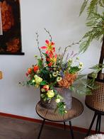 Zijden bloemstuk Realistisch & Mooi!, Ophalen of Verzenden, Nieuw, Binnen