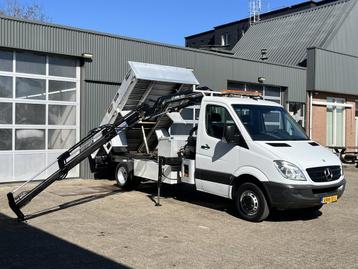 Mercedes-Benz Sprinter 513 2.2 CDI 432 Kipper Hiab 022 laadk beschikbaar voor biedingen
