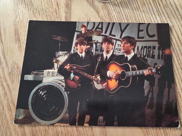 The Beatles, Verzamelen, Ansichtkaarten | Themakaarten, Ongelopen, 1960 tot 1980, Sterren en Beroemdheden, Verzenden