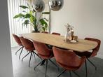Eettafel ovaal | Massief eiken bladen | Div. modellen, 100 tot 150 cm, Eikenhout, Modern, tijdloos, landelijk, Ophalen of Verzenden