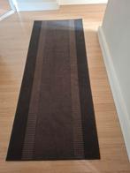 Donkerbruine loper, 200 x 80 cm, Bruin, 200 cm of meer, Zo goed als nieuw, 50 tot 100 cm