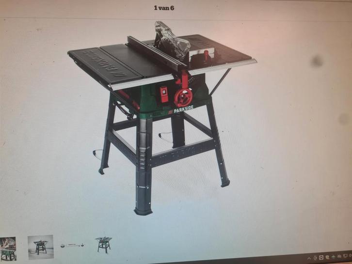 PARKSIDE PTKS 2000 G5  tafelcirkelzaag, Doe-het-zelf en Verbouw, Gereedschap | Zaagmachines, Zo goed als nieuw, Overige typen