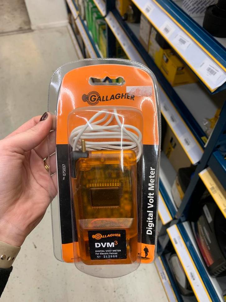 Gallagher Digitale Voltmeter DVM3, Dieren en Toebehoren, Overige Dieren-accessoires, Nieuw, Ophalen of Verzenden