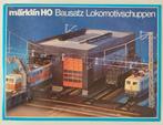 MÄRKLIN 7289 bouwpakket locomotievenloods/doorrijhal, Wisselstroom, Brug, Tunnel of Gebouw, Ophalen of Verzenden, Zo goed als nieuw