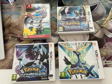 Pokemon spellen beschikbaar voor biedingen