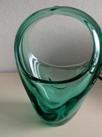 dik glazen mandje, Antiek en Kunst, Antiek | Glas en Kristal, Ophalen of Verzenden
