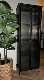 Industriële kast met glazen deur - Zo goed als nieuw!, Huis en Inrichting, Kasten | Buffetkasten, Ophalen, 50 tot 100 cm, Zo goed als nieuw
