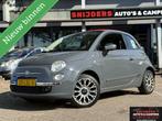Fiat 500 1.2 cabrio met leer en automaat, Euro 5, Gebruikt, 4 cilinders, Cabriolet