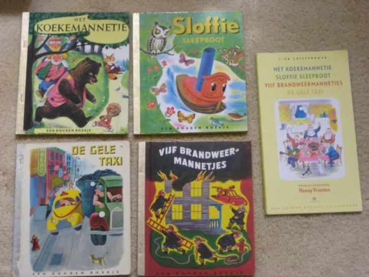 Gouden boekjes 4 stuks + luisterboek Hennie Vrienten, Boeken, Kinderboeken | Kleuters, Gelezen, Non-fictie, Ophalen of Verzenden
