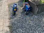 2x Minibike Blauw  goed rijdend, Fietsen en Brommers, Minibikes, Midibikes en Pitbikes, Ophalen, Gebruikt, Overige typen