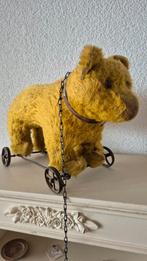 Antieke Steiff ijsbeer op wielen, Antiek en Kunst, Antiek | Speelgoed, Ophalen of Verzenden