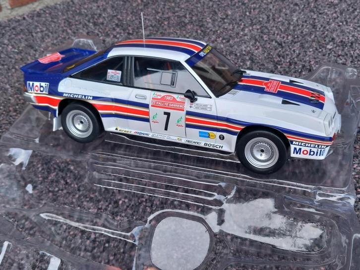 Opel Manta 400 Rally San Remo 1983 #7 H.Toivonen, Hobby en Vrije tijd, Modelauto's | 1:18, Nieuw, Auto, Overige merken, Ophalen of Verzenden