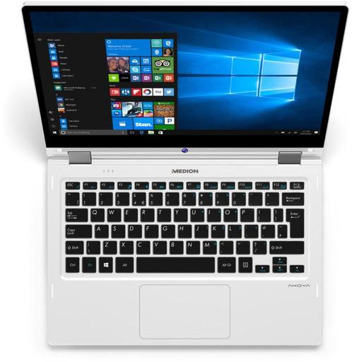 Laptop 2-in-1, Medion 2-in-1 Akoya E3213, 128GB, Computers en Software, Windows Laptops, Gebruikt, 13 inch, Minder dan 2 Ghz, 4 GB