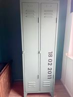 Zgan Gave Vintage Locker Kast - Kledingkast Groen, Huis en Inrichting, Ophalen, Zo goed als nieuw, Vintage